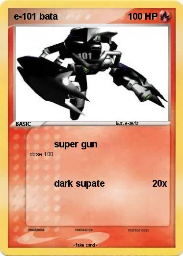 Pokemon e-101 bata