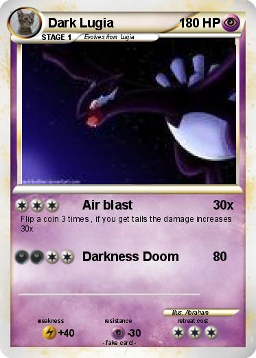 Pokemon Dark Lugia