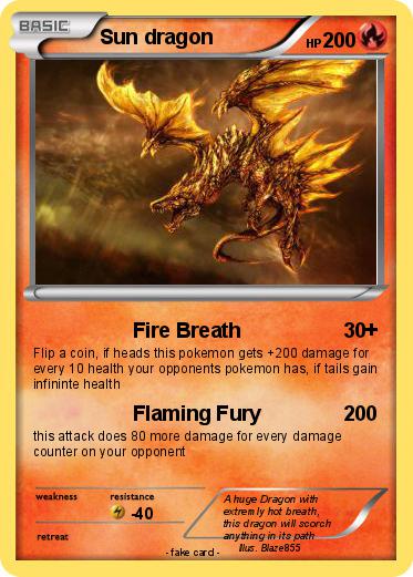 Pokemon Sun dragon