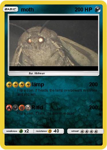 Pokemon moth
