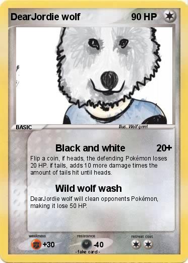 Pokemon DearJordie wolf