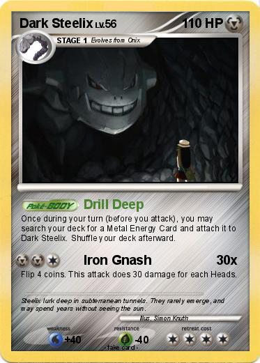 Pokemon Dark Steelix