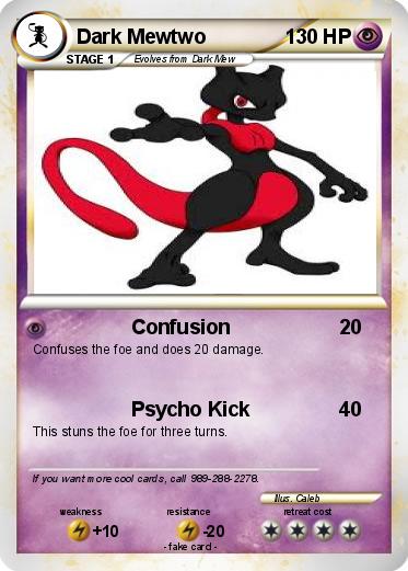 Pokemon Dark Mewtwo