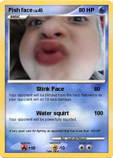 Pokemon Fish face Pokemon Fish face