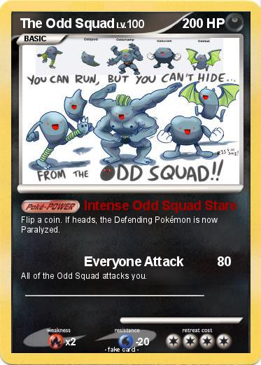 Pokemon The Odd Squad