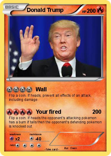Pokemon Donald Trump