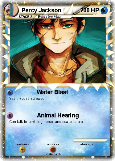 Pokemon Percy Jackson