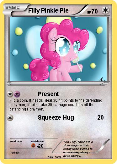 Pokemon Filly Pinkie Pie