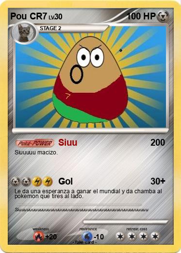 Pokemon Pou CR7