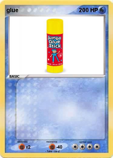 Pokemon glue