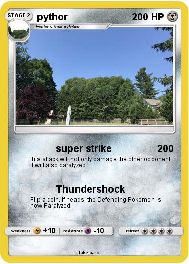 Pokemon pythor