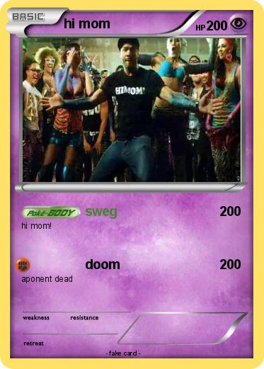 Pokemon hi mom