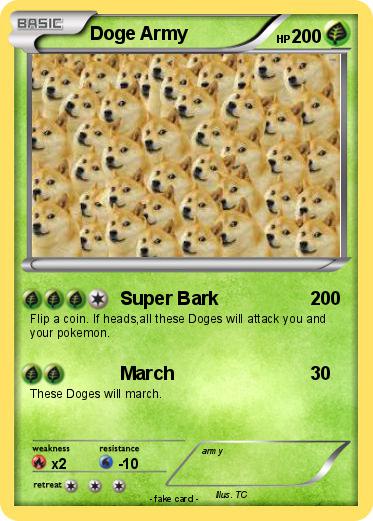 Pokemon Doge Army