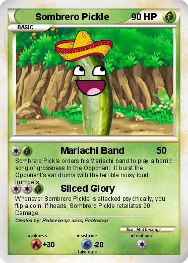 Pokemon Sombrero Pickle