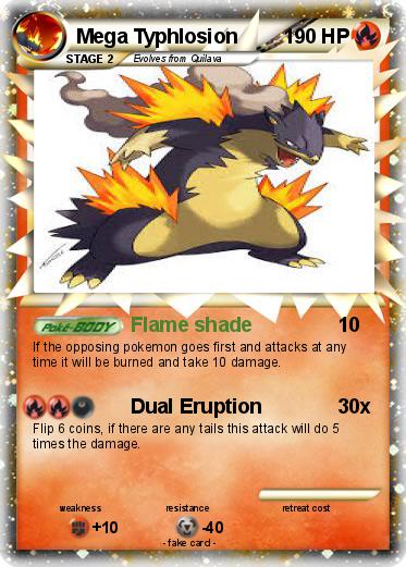 Pokemon Mega Typhlosion