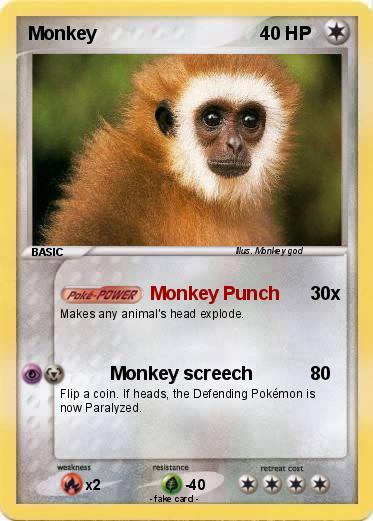 Pokemon Monkey
