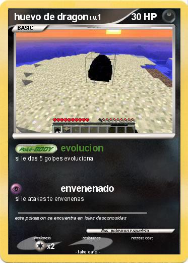 Pokemon huevo de dragon
