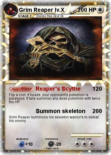 Pokemon Grim Reaper lv.X