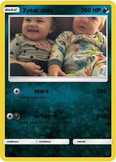 Pokemon 2year olds