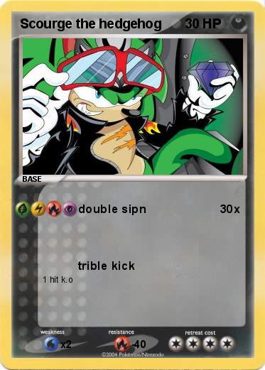 Pokemon Scourge the hedgehog