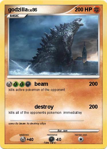 Pokemon godzilla