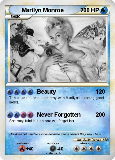 Pokemon Marilyn Monroe