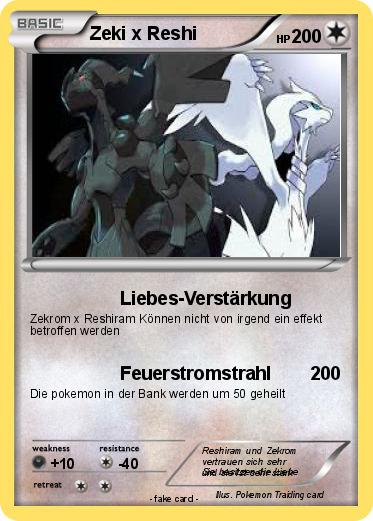 Pokemon Zeki x Reshi