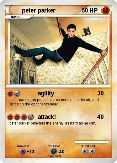 Pokemon peter parker