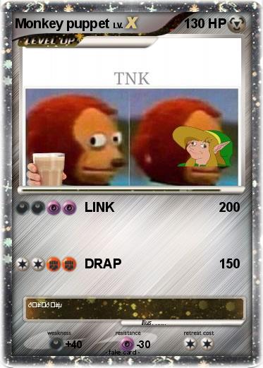 Pokemon Monkey puppet