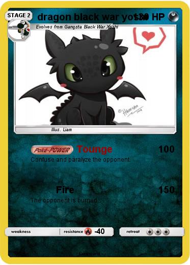 Pokemon dragon black war yoshi