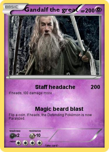 Pokemon Gandalf the great