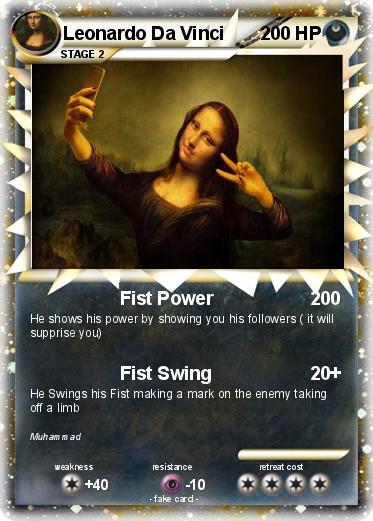Pokemon Leonardo Da Vinci