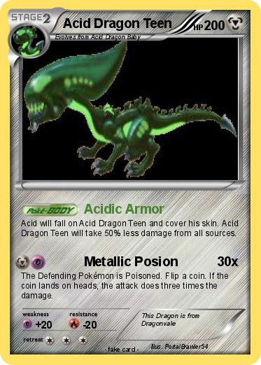 Pokemon Acid Dragon Teen