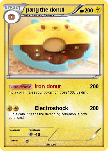 Pokemon pang the donut