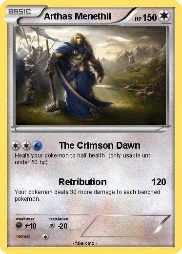 Pokemon Arthas Menethil