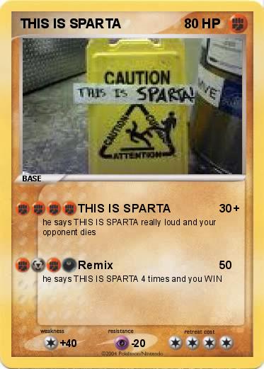 Pokemon THIS IS SPARTA