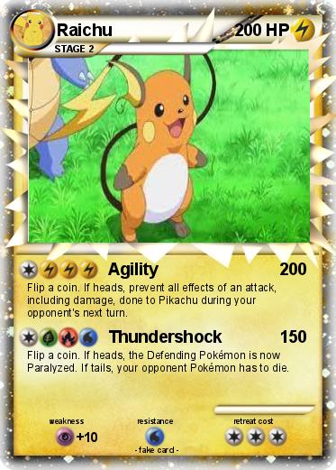 Pokemon Raichu