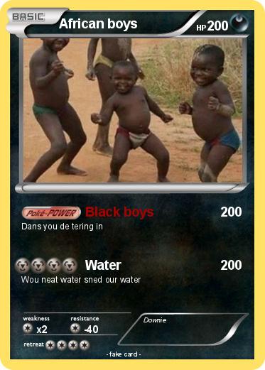 Pokemon African boys