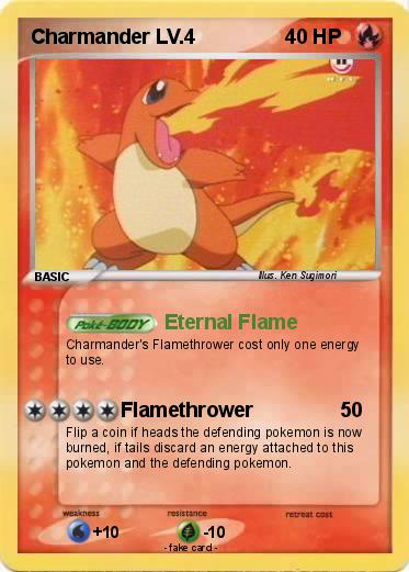Pokemon Charmander LV.4