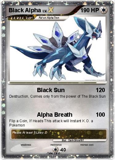 Pokemon Black Alpha
