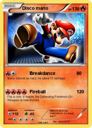Pokemon Disco mario