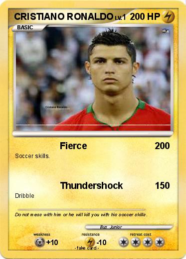 Pokemon CRISTIANO RONALDO
