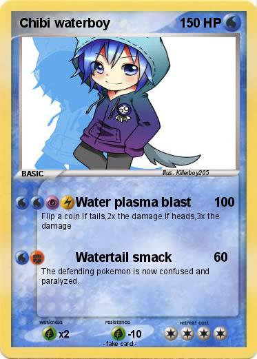 Pokemon Chibi waterboy