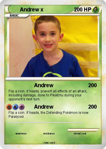 Pokemon Andrew x