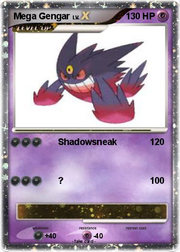 Pokemon Mega Gengar