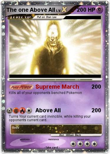 Pokemon The one Above All