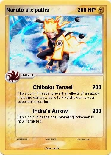 Pokemon Naruto six paths