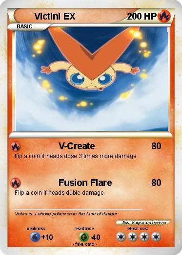 Pokemon Victini EX