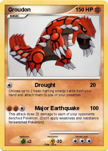 Pokemon Groudon