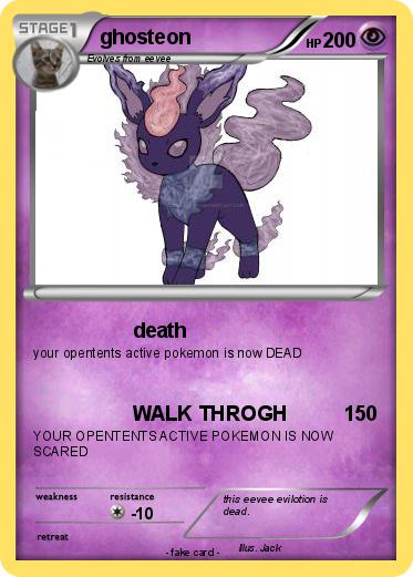 Pokemon ghosteon